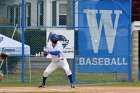 Baseball vs CGA  Wheaton College Baseball vs Coast Guard Academy during game one of the NEWMAC semi-finals playoffs. - (Photo by Keith Nordstrom) : Wheaton, baseball, NEWMAC